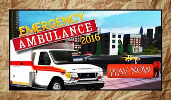 Ambulance Driving Simulator Affiche