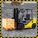 Forklift simulator warehouse APK