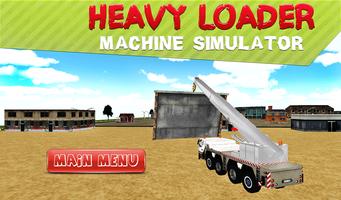 Crane loader Driving Simulator ポスター