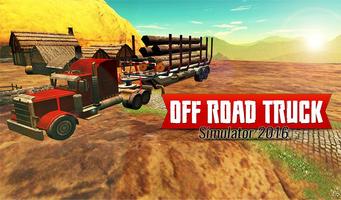 Truck Simulator wood transport poster