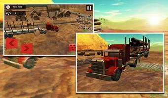 Truck Simulator wood transport screenshot 2