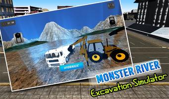 برنامه‌نما Monster river Excavation Simul عکس از صفحه