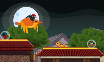 1 Schermata Kongfu Chicken Ninja