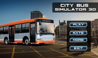 City Bus Simulator 3D পোস্টার