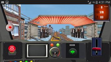 Bullet Train Driving Simulator Poster