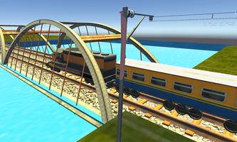 Train Driving Simulator 3D capture d'écran 1