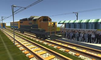 Train Driving Simulator 3D capture d'écran 3