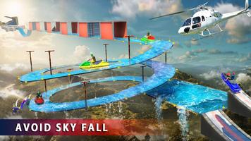Impossible Water Slide Boat Racing poster