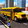 School Bus 3D Zeichen