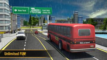 School Bus 3D imagem de tela 2