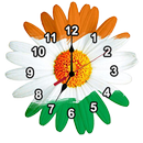 Indian Flag Clock Live Wallpaper APK