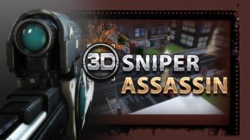 3D Sniper Assassin - FREE Affiche