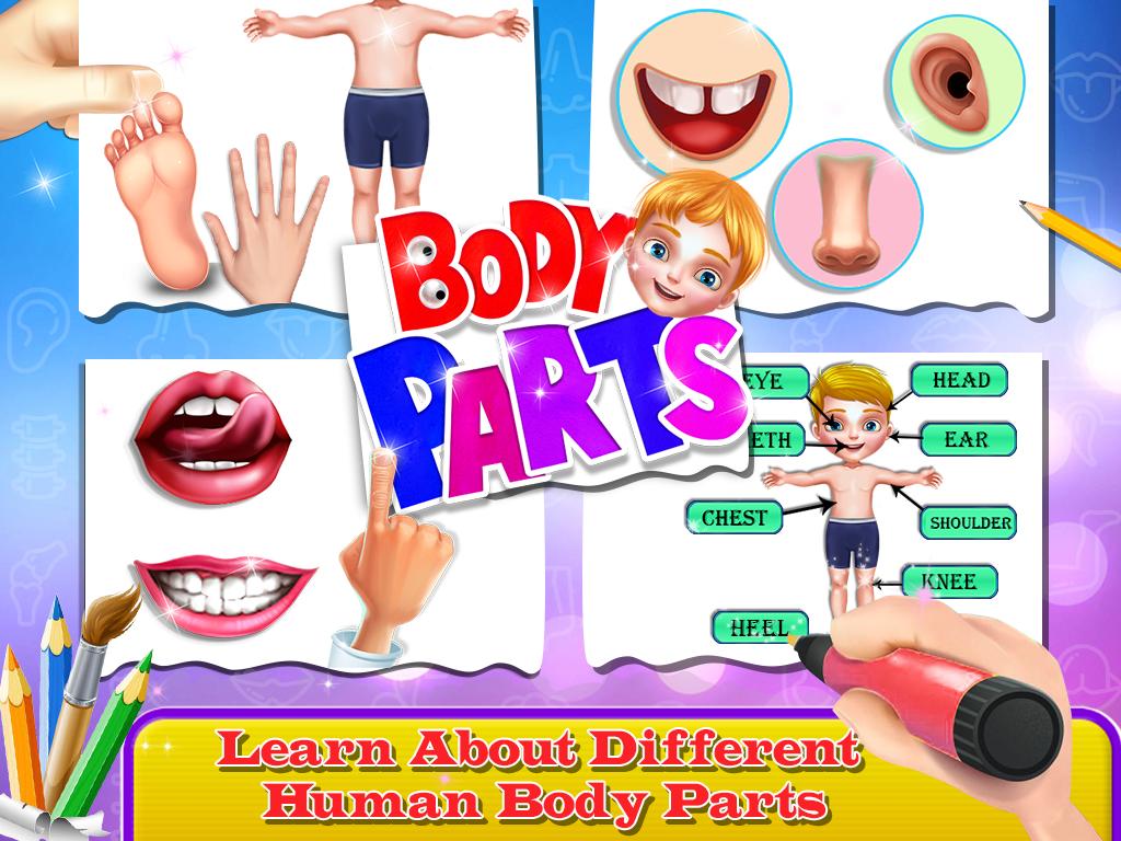 Our Body Parts - Human Body Part Learning for kids for Android - APK