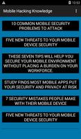 Mobile Hacking Knowledge-poster