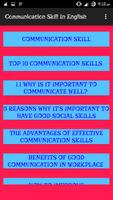 Communication Skill In English poster