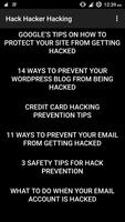 Hack Hacker Hacking syot layar 2