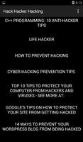 Hack Hacker Hacking ảnh chụp màn hình 1