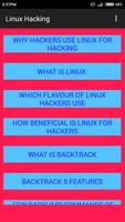 Hacking Linux پوسٹر