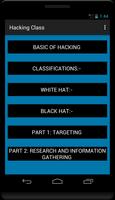 Hacking Class Poster