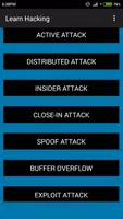 Learn Hacking captura de pantalla 4