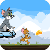 Adventure Tom and Jerry Run: Escape from Alien Zeichen