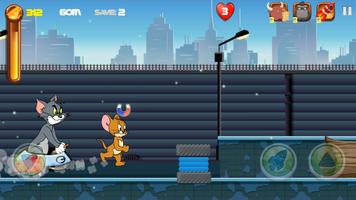 Adventure Tom and Jerry Run: Escape from Alien screenshot 1