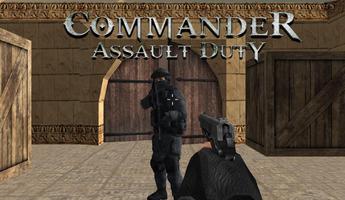Army Commander Assault Duty 3D imagem de tela 3