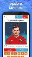 Chilean soccer players - guess football Chile Affiche