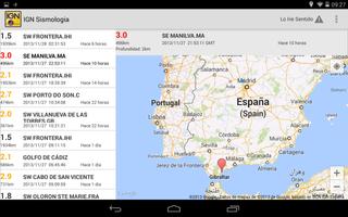 IGN Sismologia screenshot 2