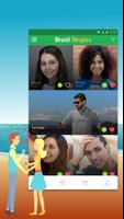 Brazilian Singles- application Brésil dating capture d'écran 2