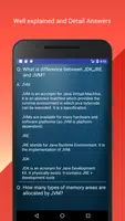 Java Interview Questions and Tutorials تصوير الشاشة 4