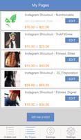 3 Schermata Sell Instagram Shoutouts -IGSV