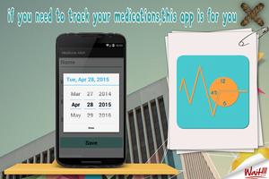 Pill Medication Reminders App اسکرین شاٹ 2