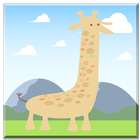Free Giraffe Games: Simulator icône