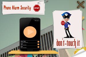 Phone Alarm Security Affiche