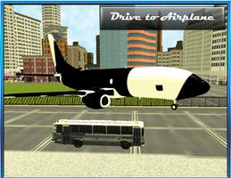 Airport Bus Drive 3D capture d'écran 2