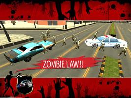Police Car Chase Vs  Zombie-poster