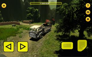 Animal Transport Truck Drive capture d'écran 2