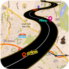 ikon Gps Street Route Tracker & Direction
