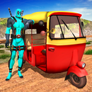 Superhero Tuk Tuk Passenger Transport APK
