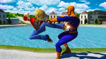 Super Ben Alien Hero : Alien Flames Fighting Mania screenshot 2