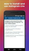 Guide for Instagram Live screenshot 1
