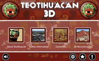 Teotihuacan 3D Affiche