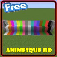 Animesque  Resource Pack MCPE Affiche