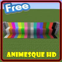 Animesque  Resource Pack MCPE plakat