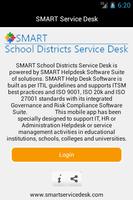 SMART Schools Service Desk الملصق