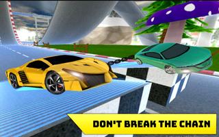 Chained Cars Thrilling Drive 3D スクリーンショット 1