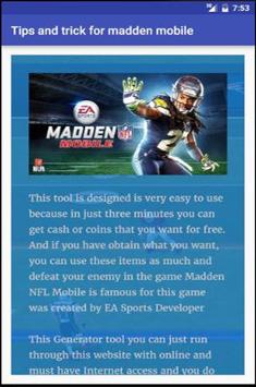 tips trick for madden mobile for android apk download