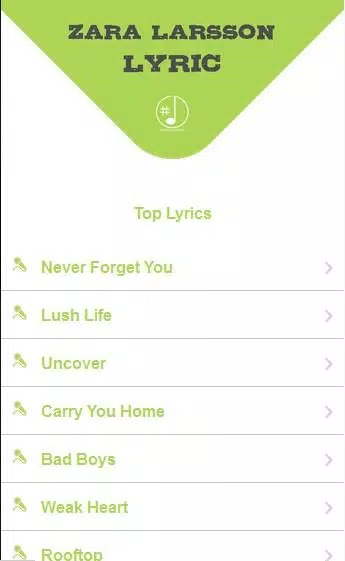Zara Larsson music lyrics APK for Android Download
