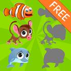Animals Shadow Puzzles for Kid icon
